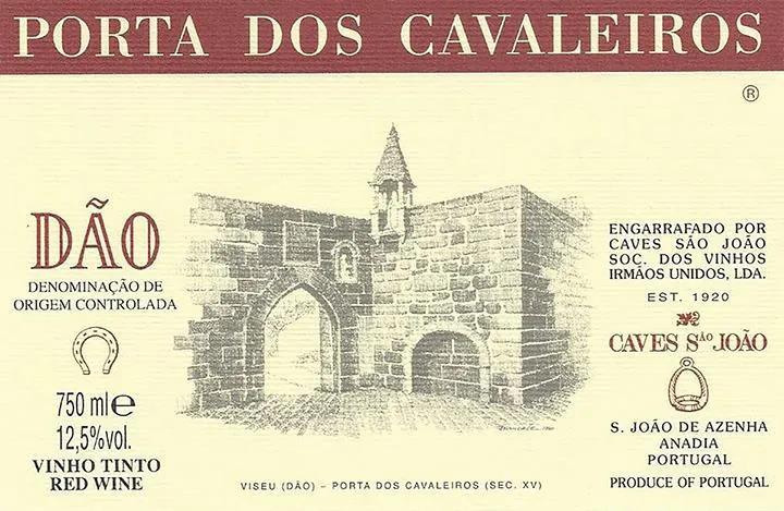 Porta dos Cavaleiros Tinto Bottle