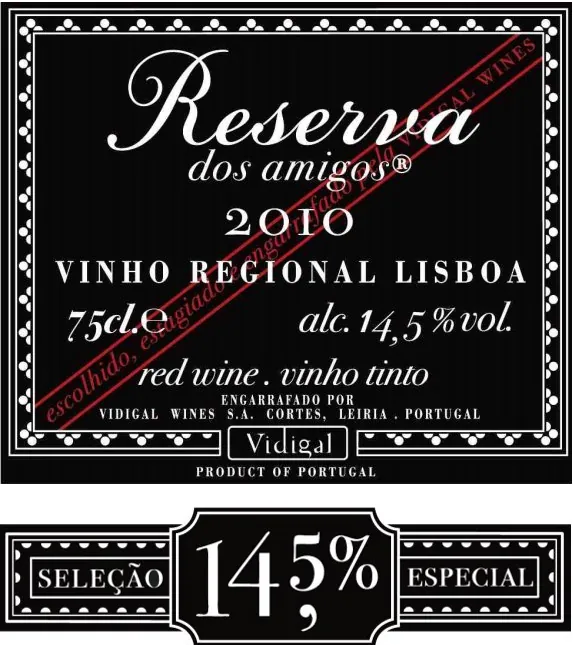 Reserva dos Amigos Selecao Especial Bottle