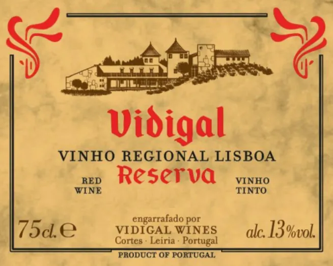 Vinho Regional Lisboa Reserva Red Bottle