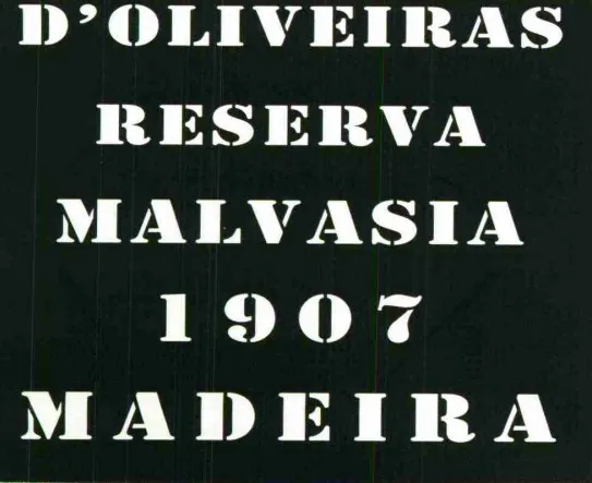 Malvasia Reserva Bottle
