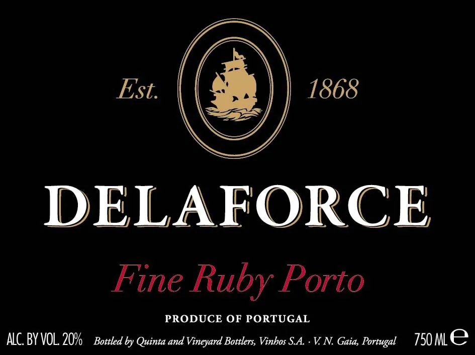 Fine Ruby Porto Bottle