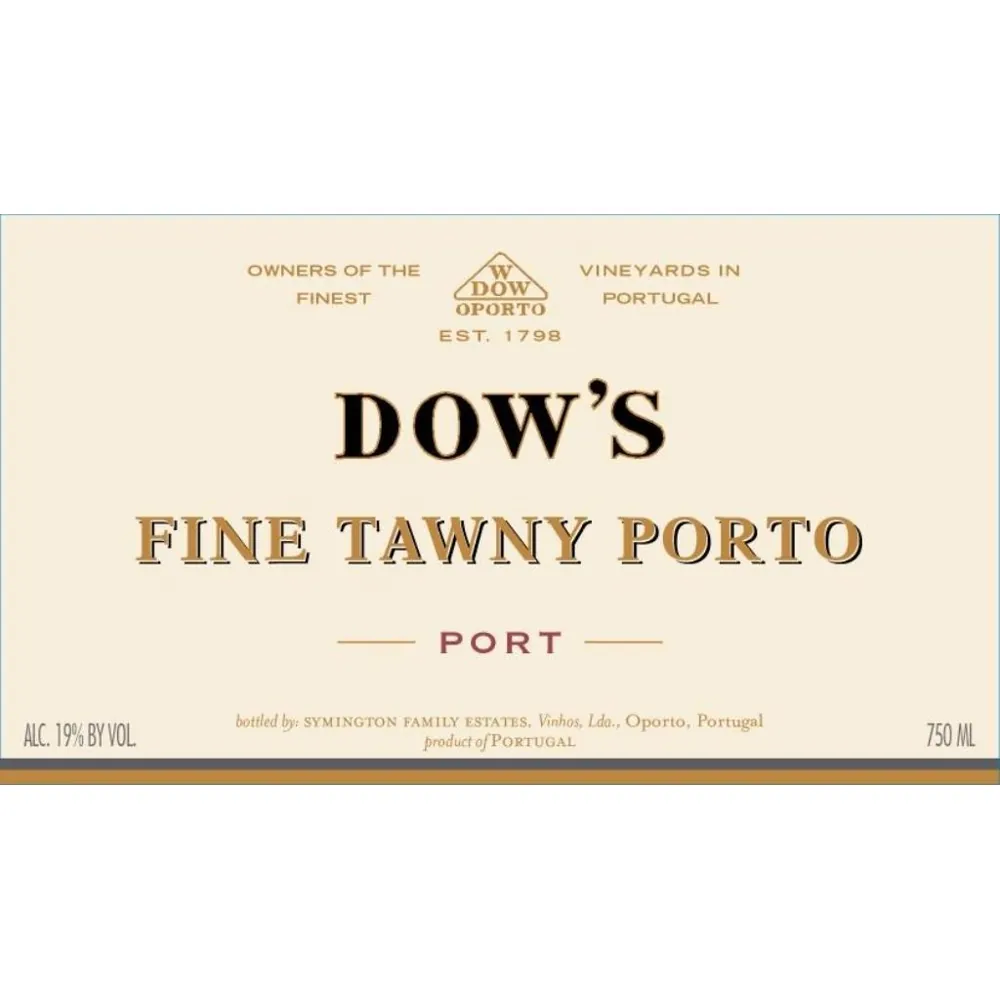Fine Tawny Port Bottle