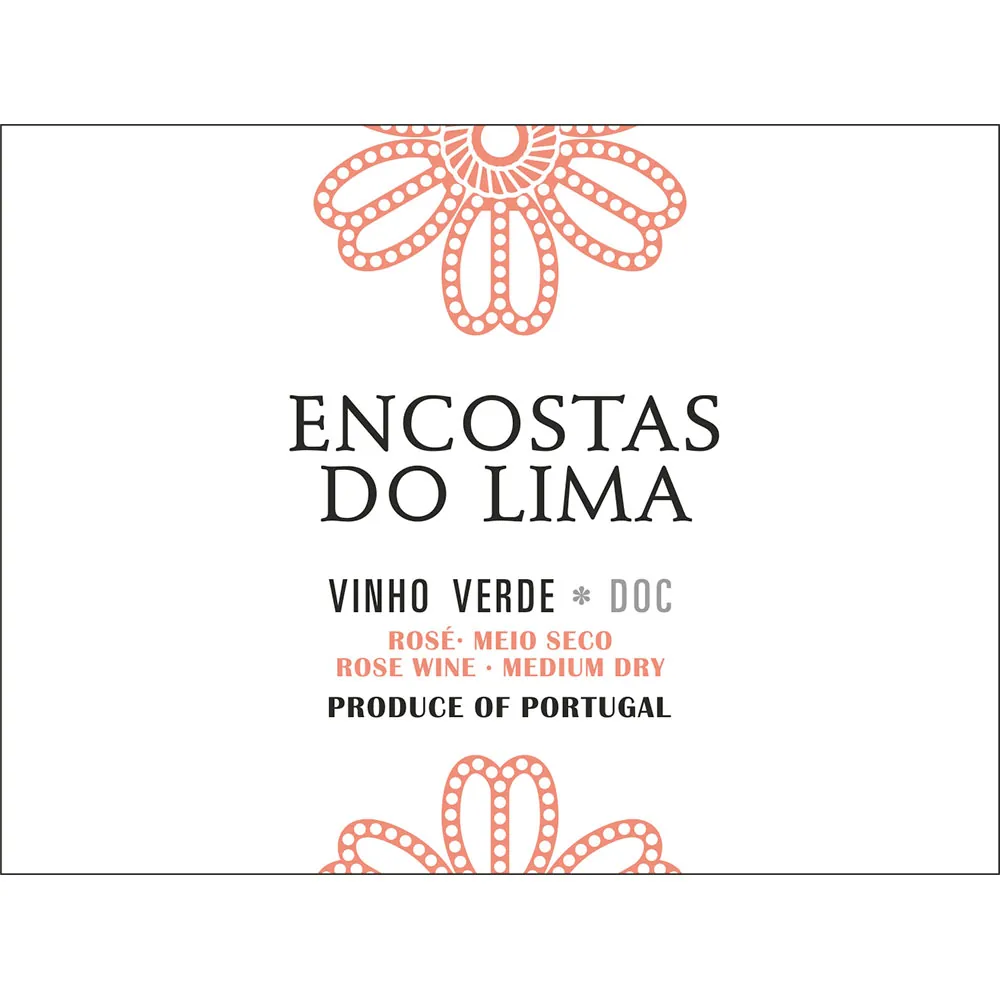 Vinho Verde Rose Bottle