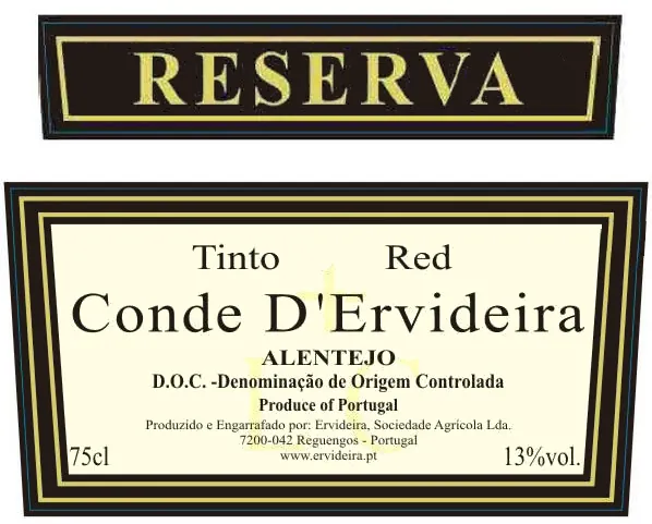 Alentejo Reserva Bottle