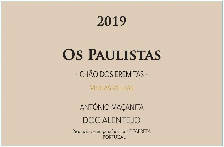 Os Paulistas Chao Dos Ermitas Bottle