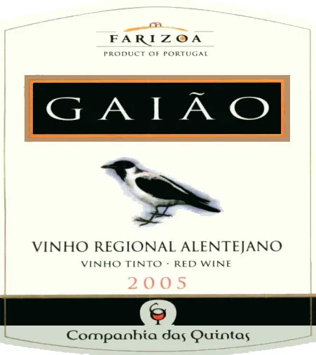 Vinho Regional Alentejano Tinto Bottle