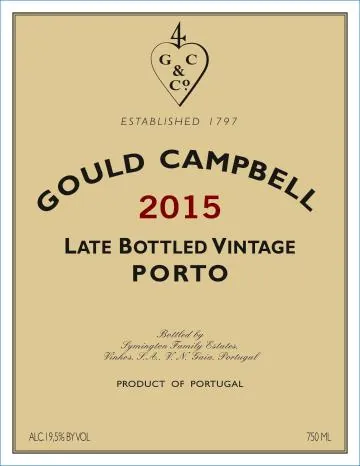 Late Bottled Vintage Port Bottle