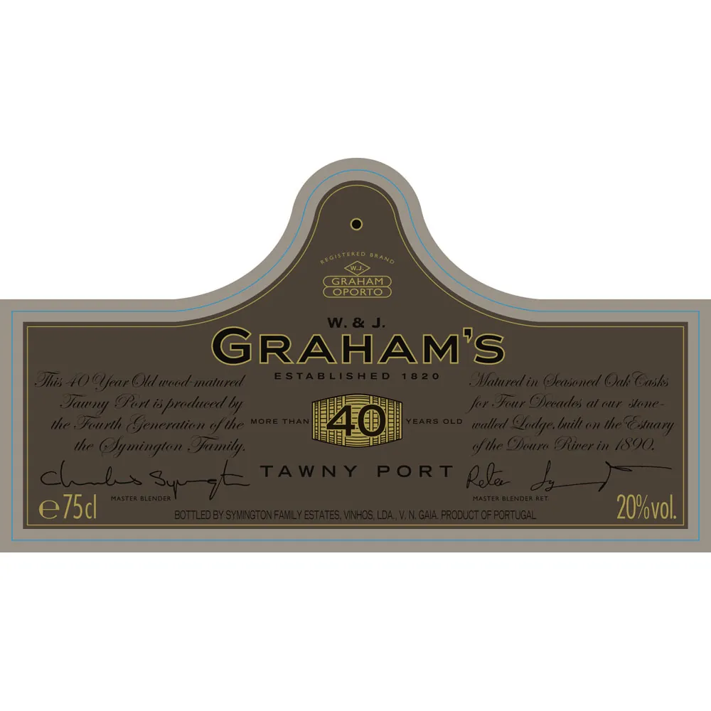 40 Year Old Tawny Port Bottle