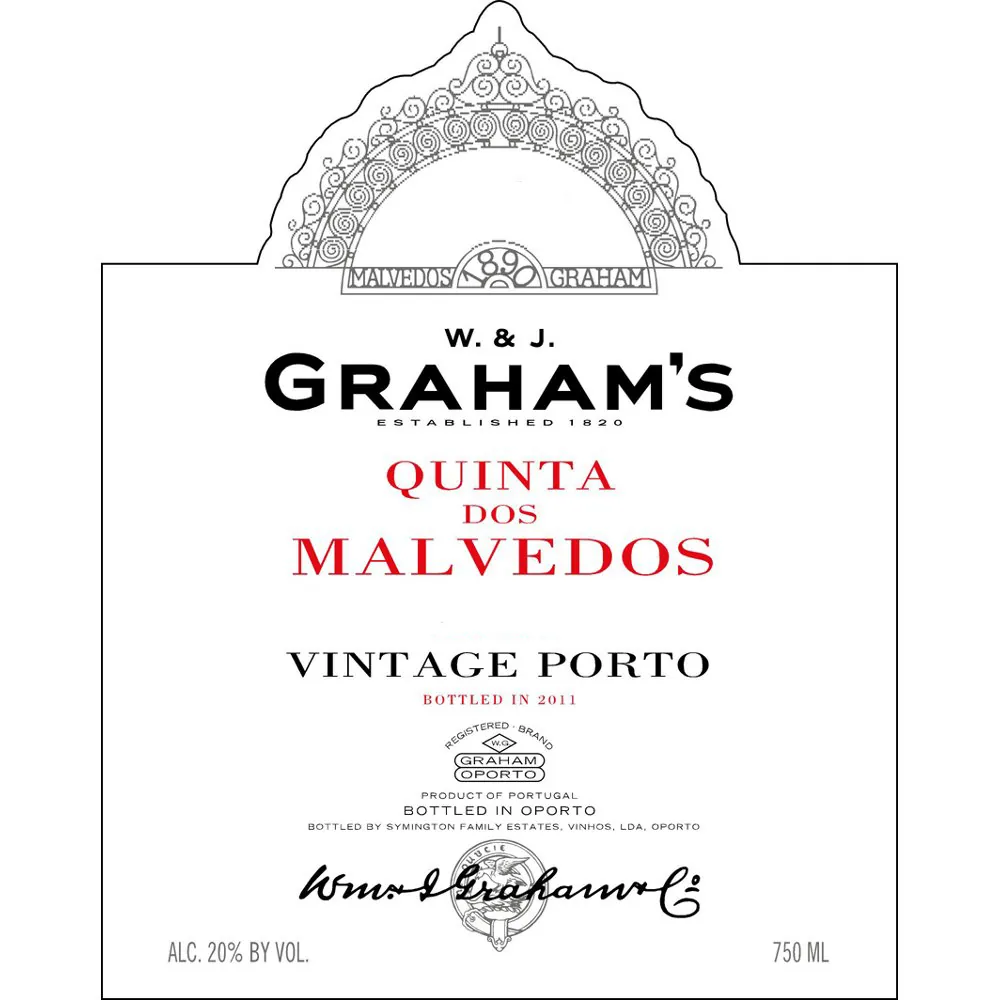 Quinta Dos Malvedos Vintage Port Bottle