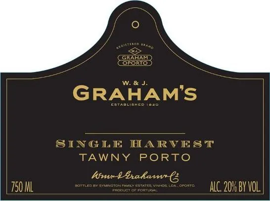 Single Harvest Tawny Bottle