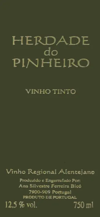 Vinho Regional Alentejano Bottle