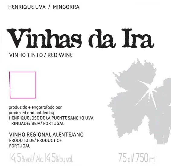 Vinha da Ira Bottle