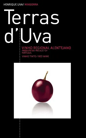 Vinho Regional Alentejano Terras d'Uva Tinto Bottle