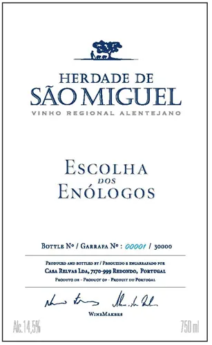 Escolha dos Enologos Bottle