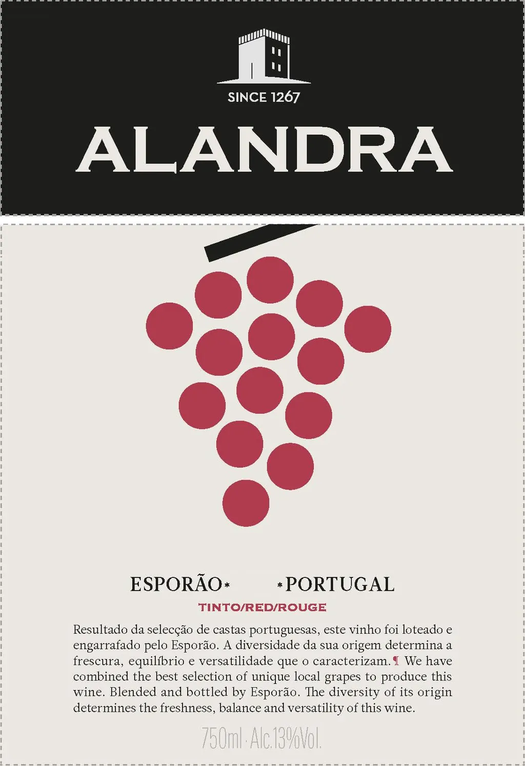 Alandra Tinto Bottle