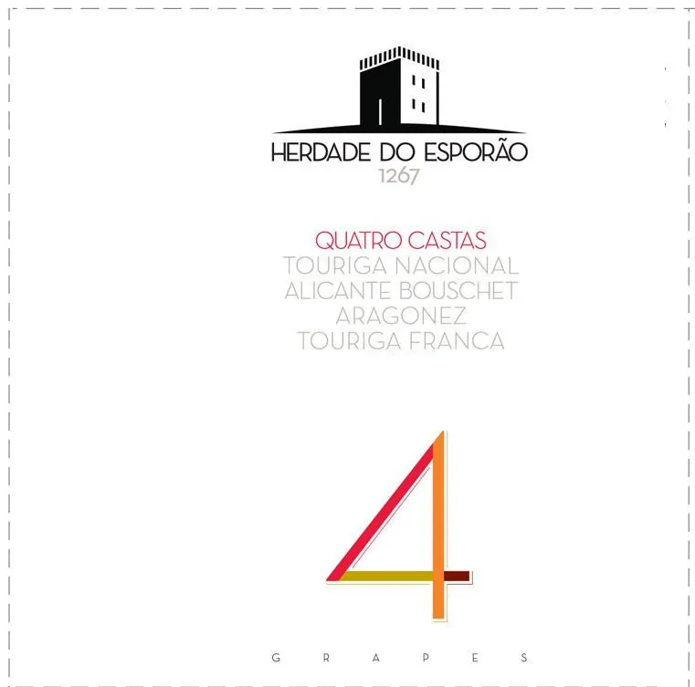 Vinho Regional Alentejano 4 Quatro Castas Bottle