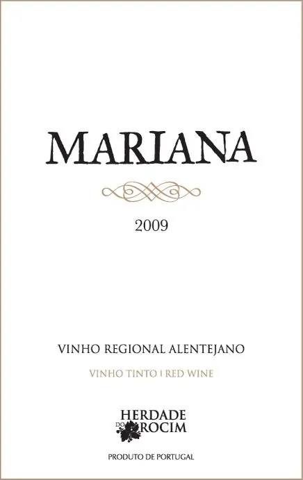 Vinho Regional Alentejano Mariana Bottle