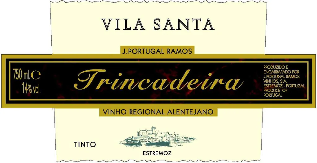 Vila Santa Trincadeira Tinto Bottle