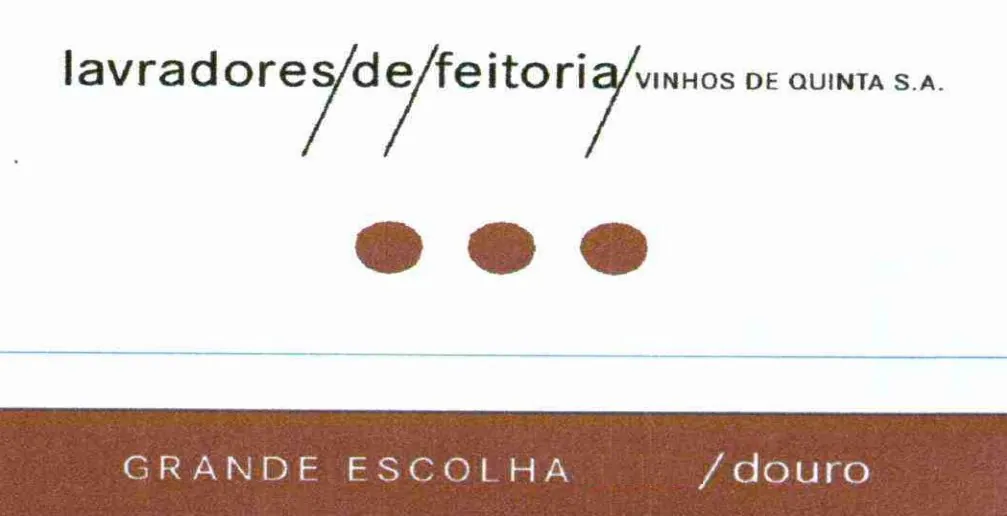 Douro Tres Bagos Grande Escolha Tinto Bottle