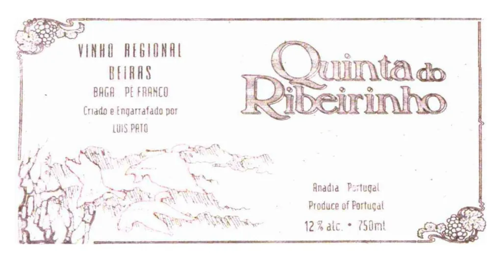 Quinta do Ribeirinho Pe Franco Bottle