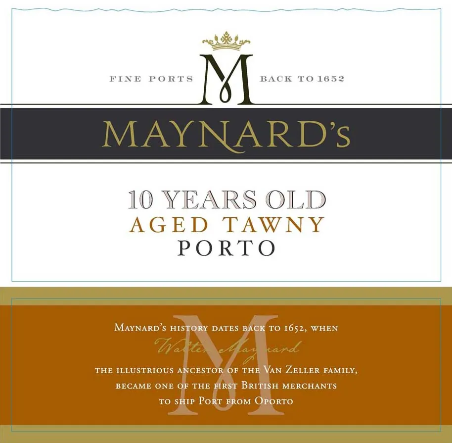 10 Years Old Aged Tawny Port Bottle