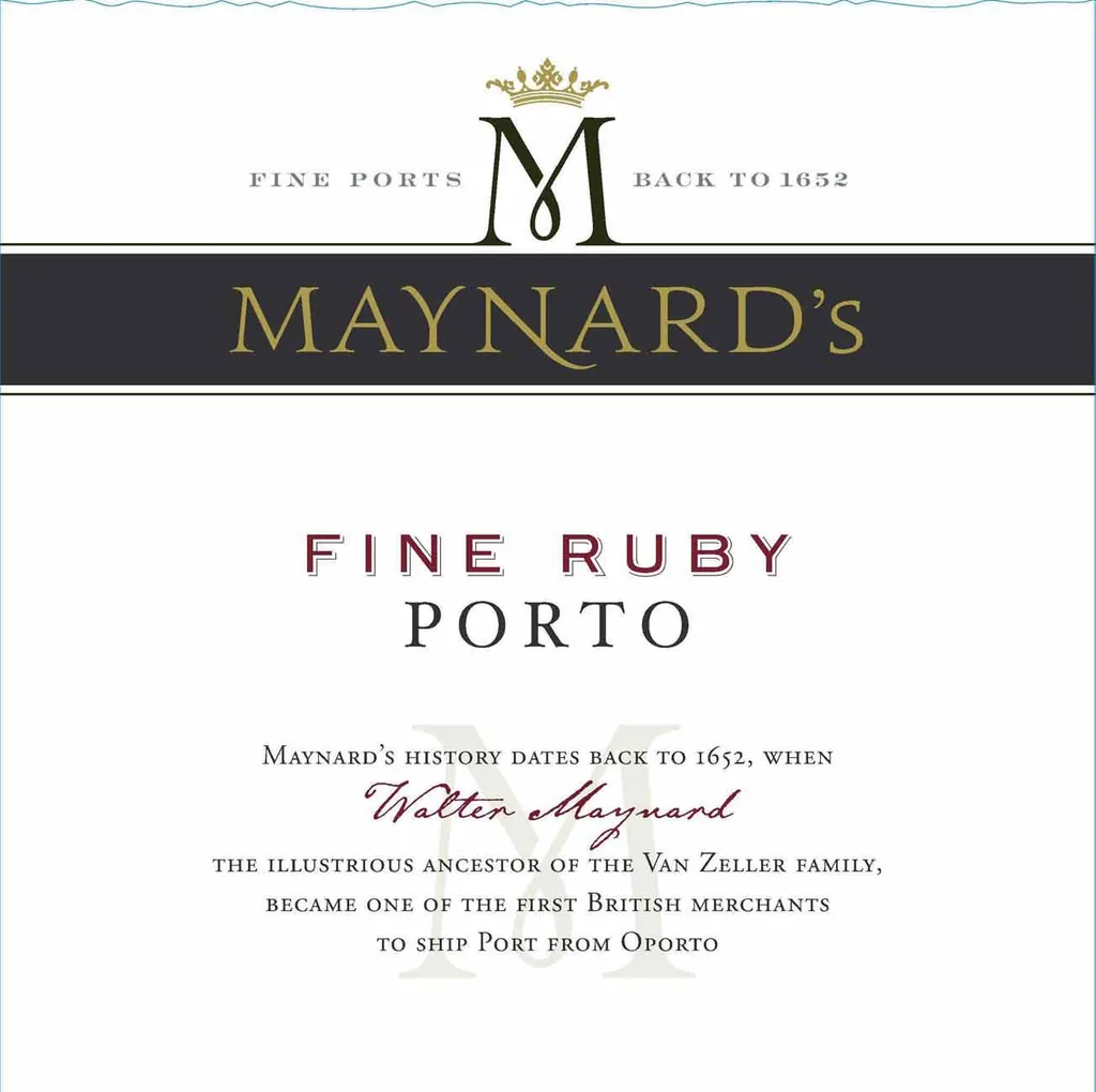 Fine Ruby Port Bottle