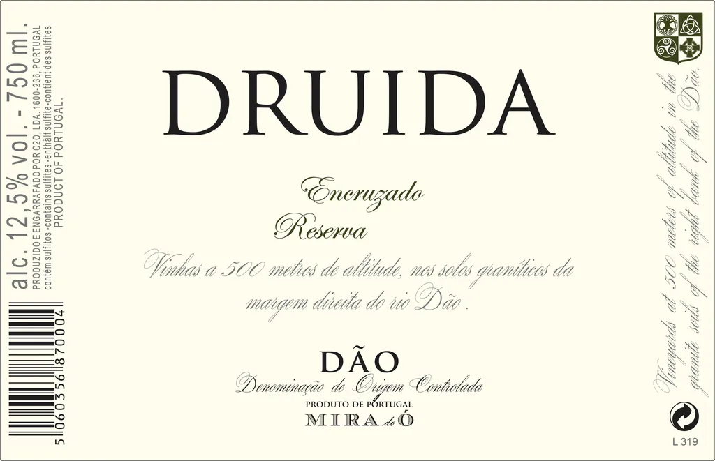 Druida Encruzado Reserva Dao Branco Bottle