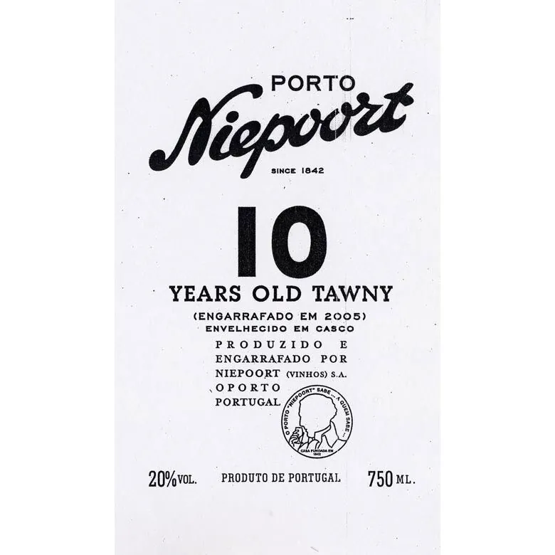 10 Years Old Tawny Port Bottle