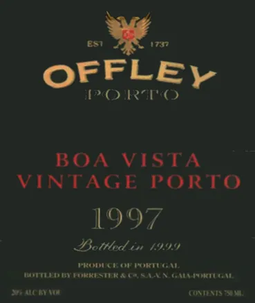 Boa Vista Vintage Port Bottle