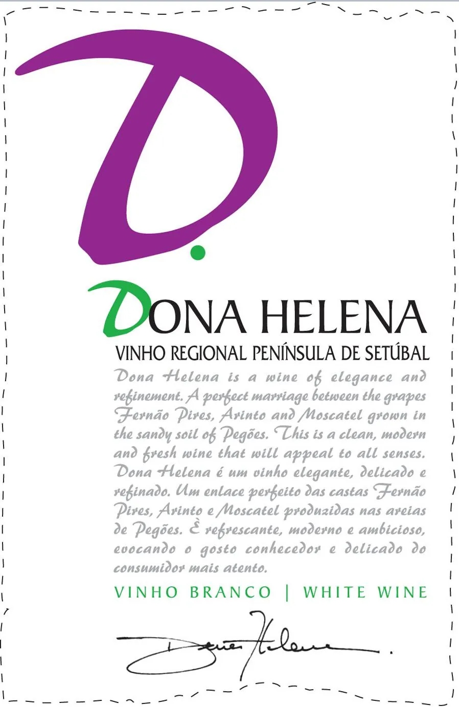Dona Helena Blanco Bottle