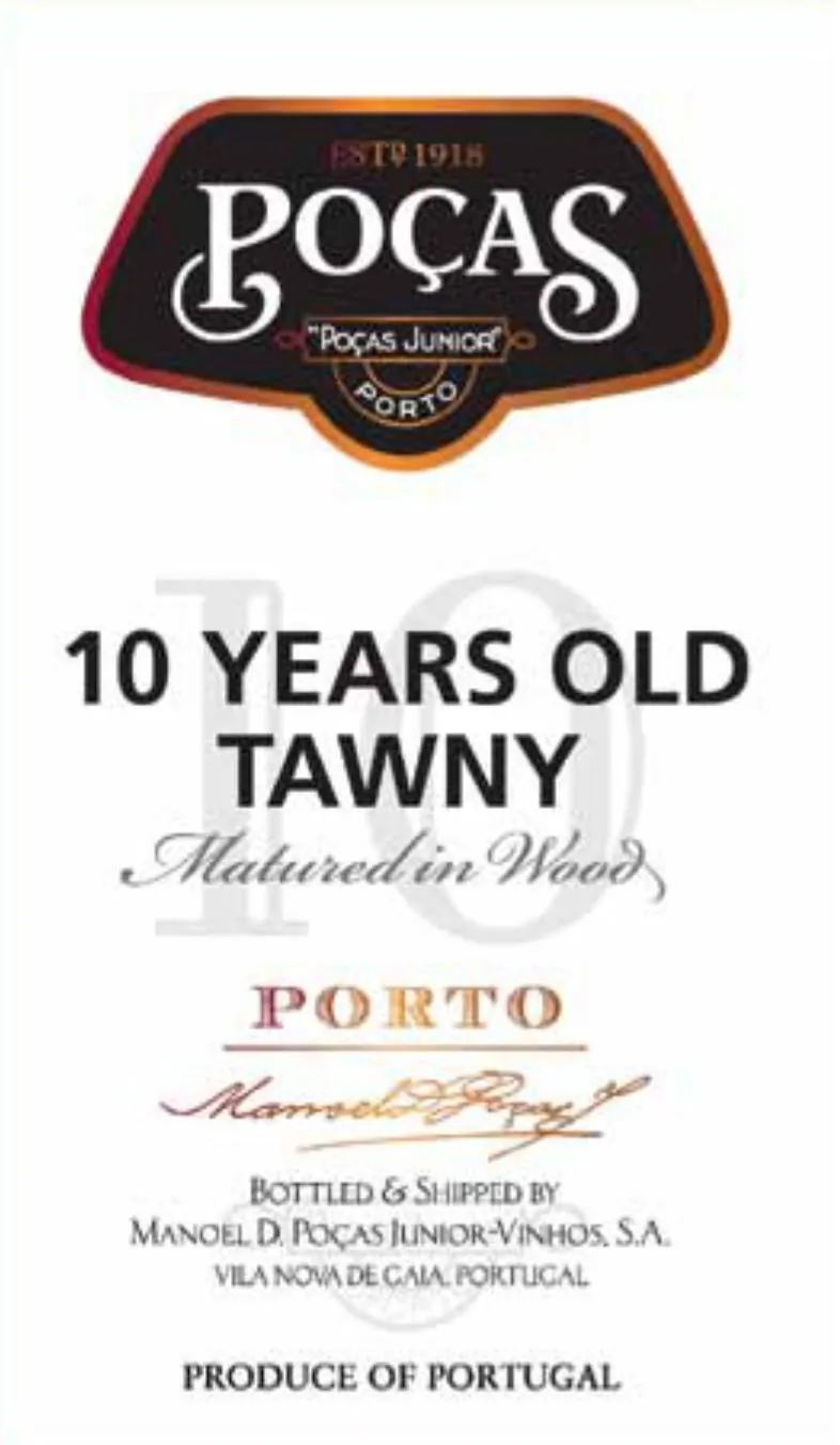 10 Years Old Tawny Port Bottle