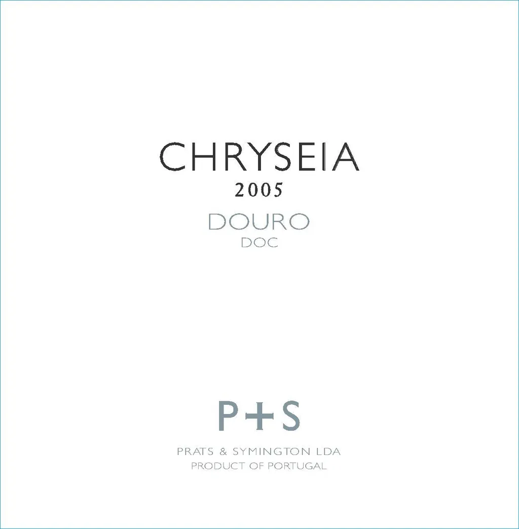 Douro Chryseia Bottle