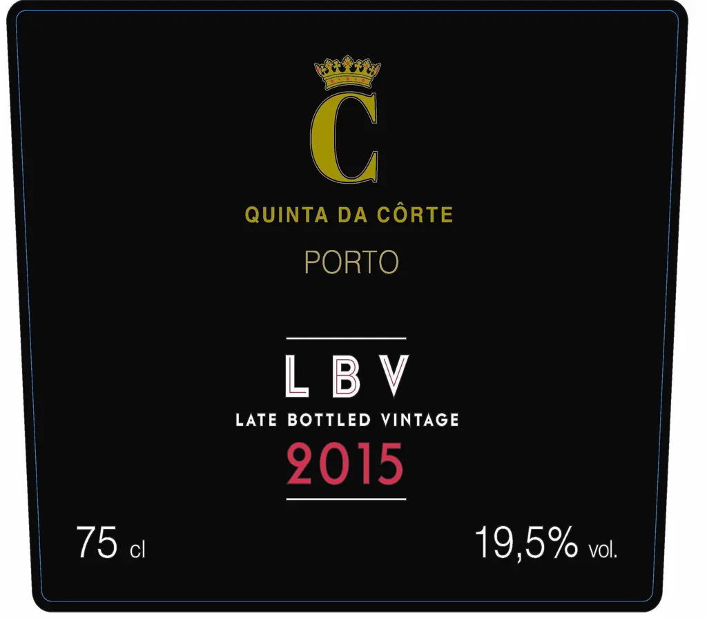 Late Bottle Vintage Port Bottle