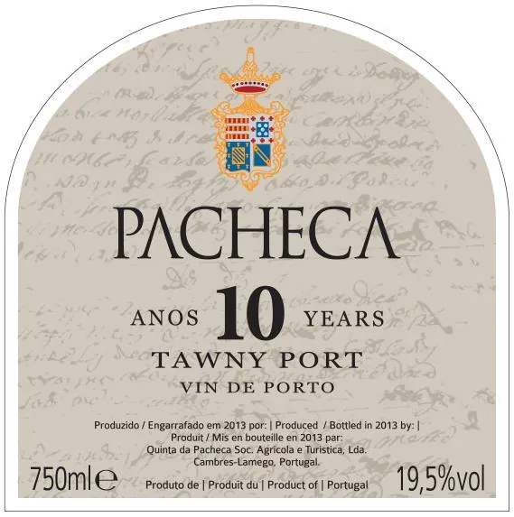 10 Year Old Tawny Port Bottle