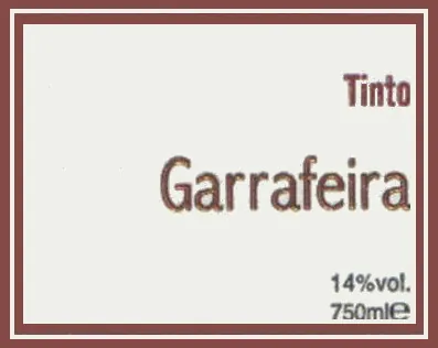 Bairrada Garrafeira Tinto Bottle