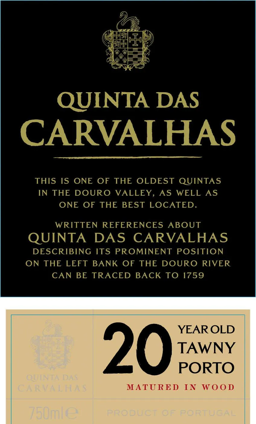 20 Year Old Tawny Porto Bottle