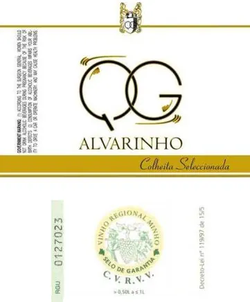 QG Alvarinho Bottle
