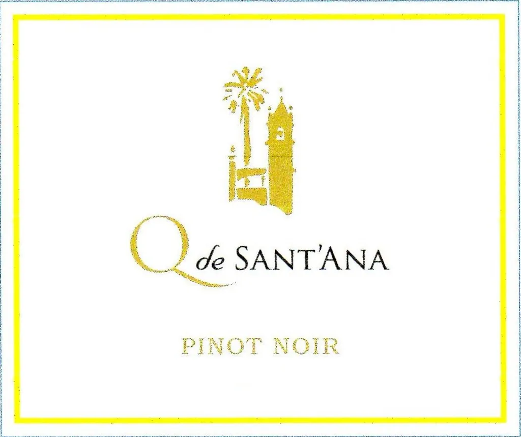 Q de Sant-Ana Pinot Noir Bottle