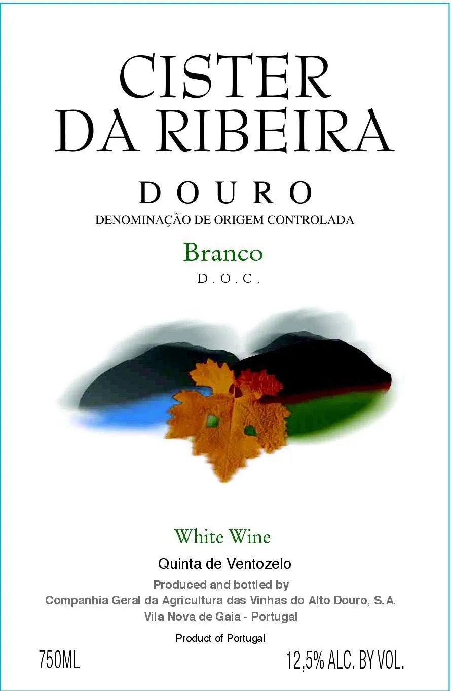 Cister Da Ribeira Branco Bottle