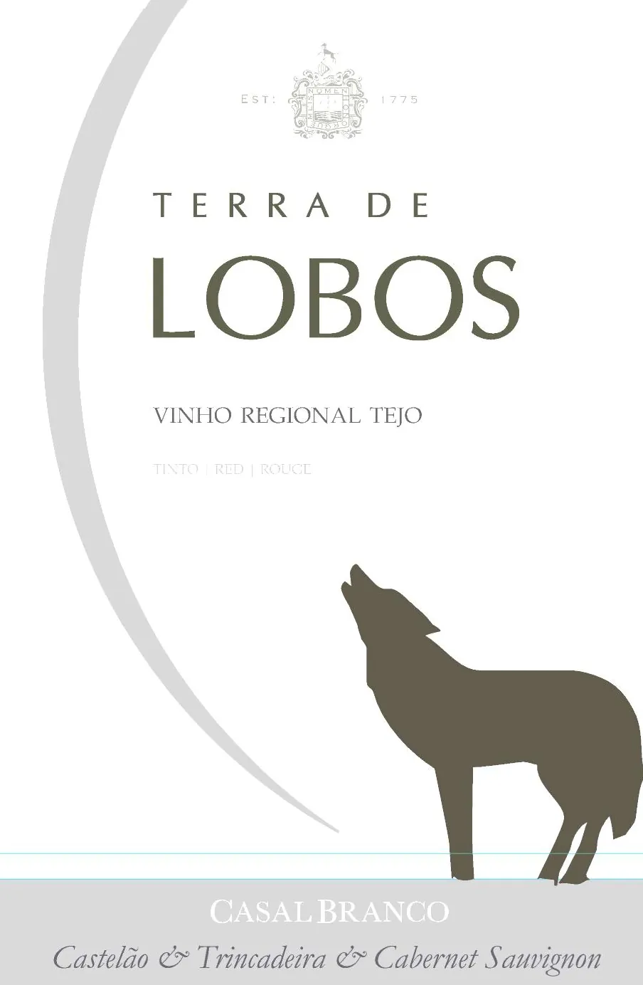 Terra de Lobos Tinto Castelao Cabernet Sauvignon Bottle