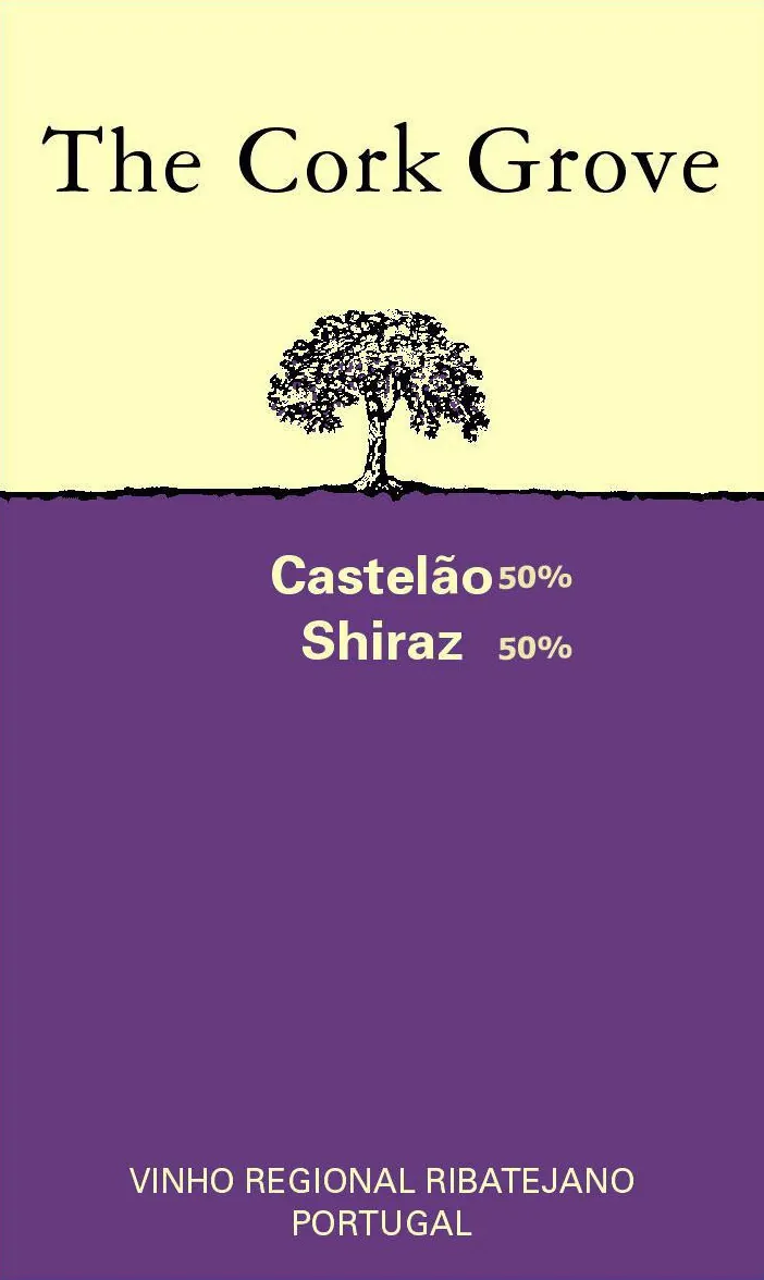 The Cork Grove Castelao - Syrah Bottle