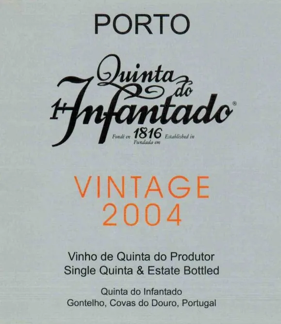Douro Vintage Porto Bottle