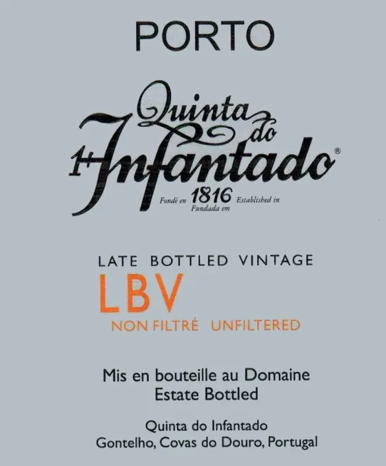 Late Bottled Vintage Gontelho Porto Bottle