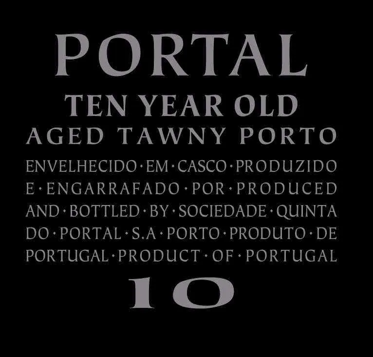 10 Year Old Aged Tawny Port Bottle