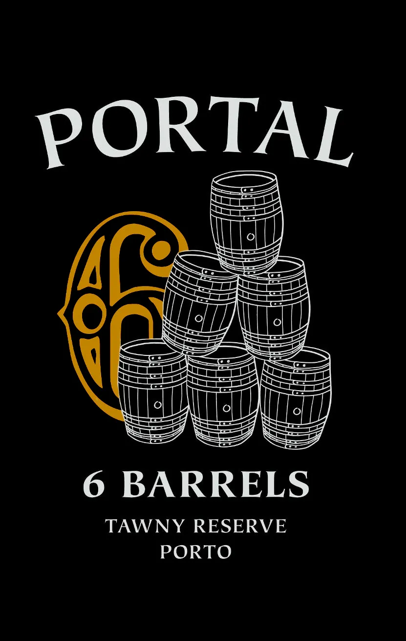 6 Barrels Tawny Reserve Port Bottle
