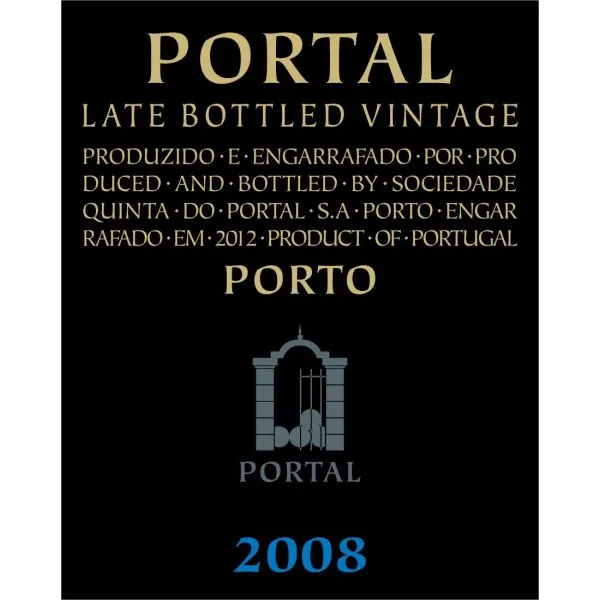 Late Bottled Vintage Port Bottle