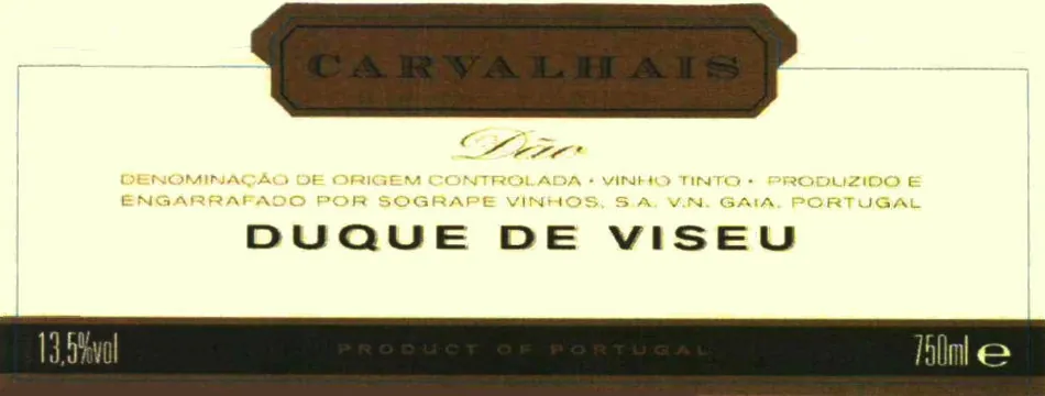 Duque de Viseu Bottle