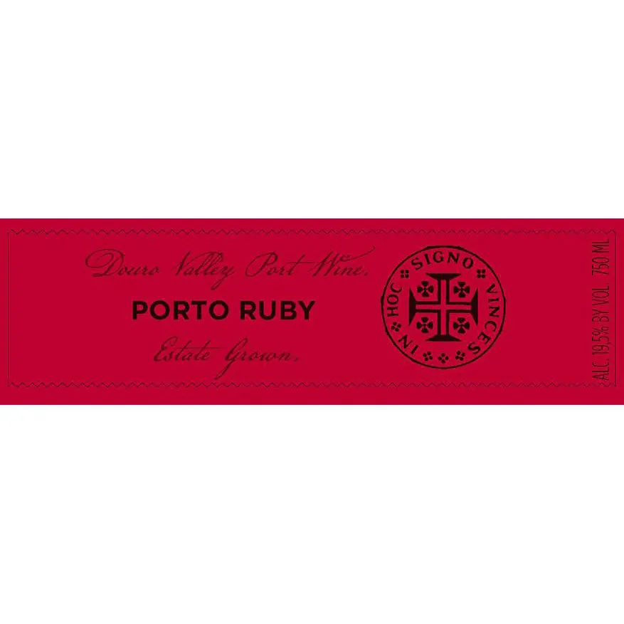 Fine Ruby Port Bottle