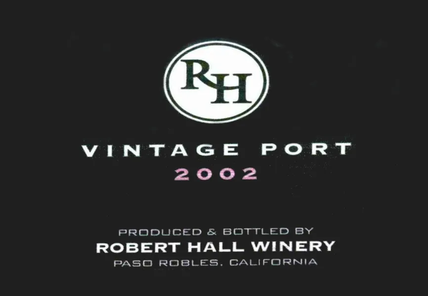 Vintage Port Bottle