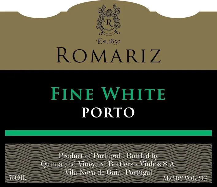 Fine White Porto Bottle